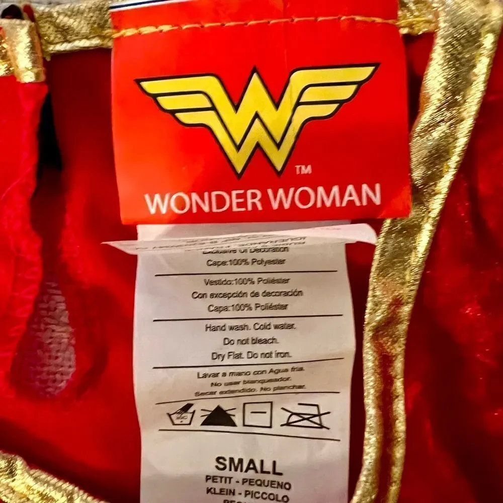 Rubie’s Wonder Woman Child's Costume Sz Small. Worn By Child Actress On TV. - Picture 6 of 7
